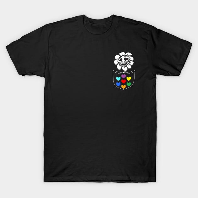 Pocket Flowey T-Shirt by mimilo